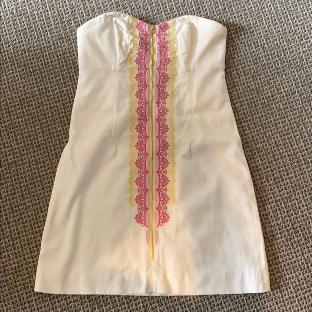 Lilly Pulitzer strapless dress
